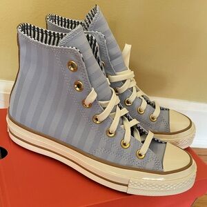 NWT Converse Herringbone Stripe Sneakers